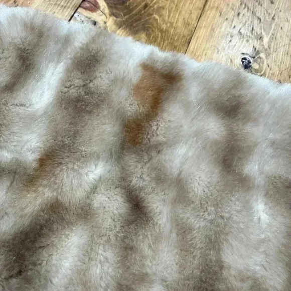 Priscilla Modes 1950’s Lykafur Coat Silk Lined Made in England Mink Simulation - Picture 14 of 14